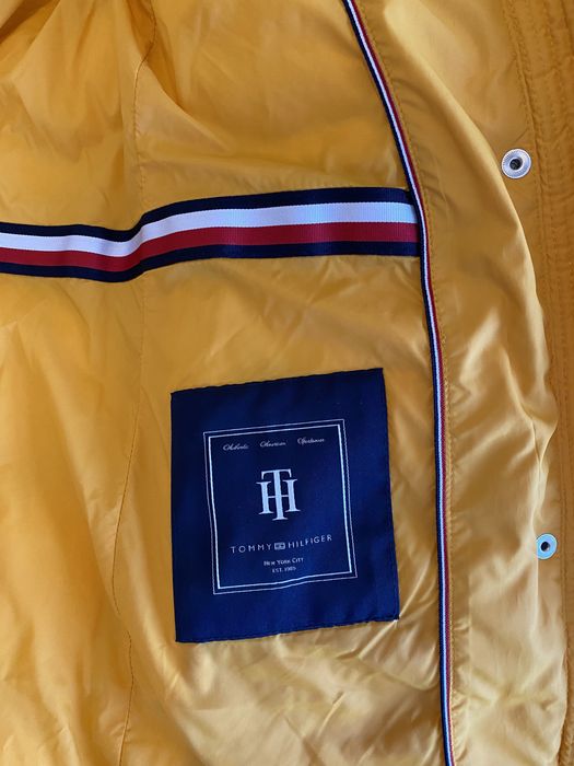 Tommy Hilfiger зимно яке с качулка S, естествен пух, 100% оригинал!