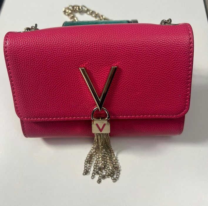 Чанта Valentino в цикламено