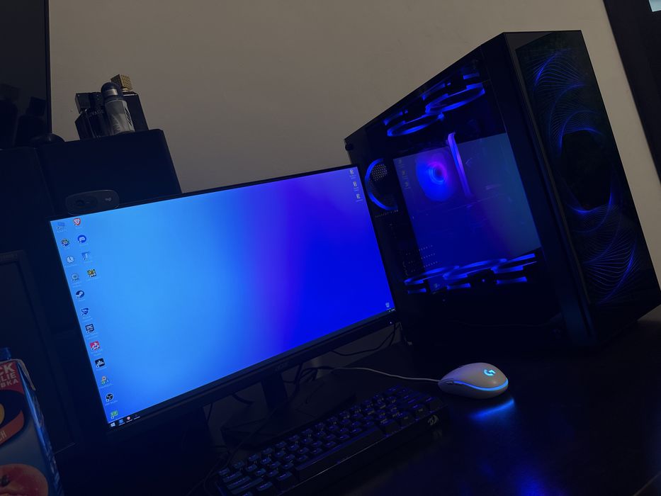 PC Gaming i5-10400F, 32GB ram Rgb, 1080 8 gb, ssd m2, sursa 650w
