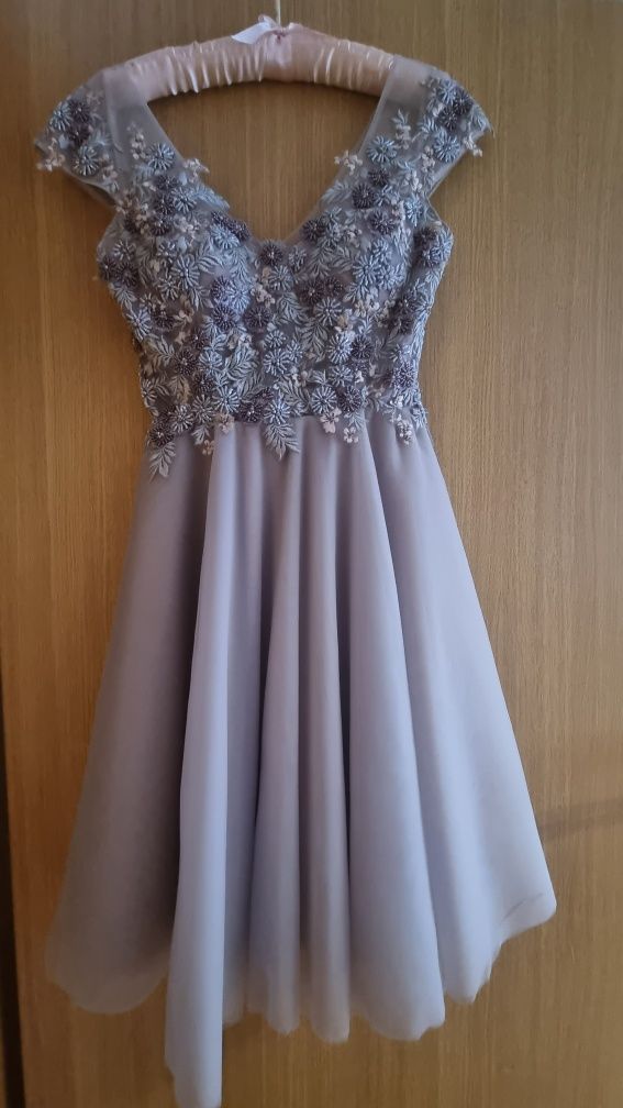 Rochie midi elegantă, Maigre couture - măsura 36/S