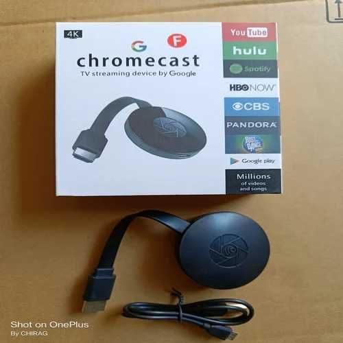 Chromecast TV Streaming 4k FULL HD 4k Google, generatia III HDMI