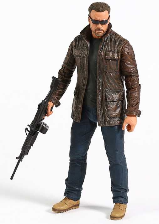 Figurina Terminator Arnold Schwarzenegger T-800 Dark fate 18 cm