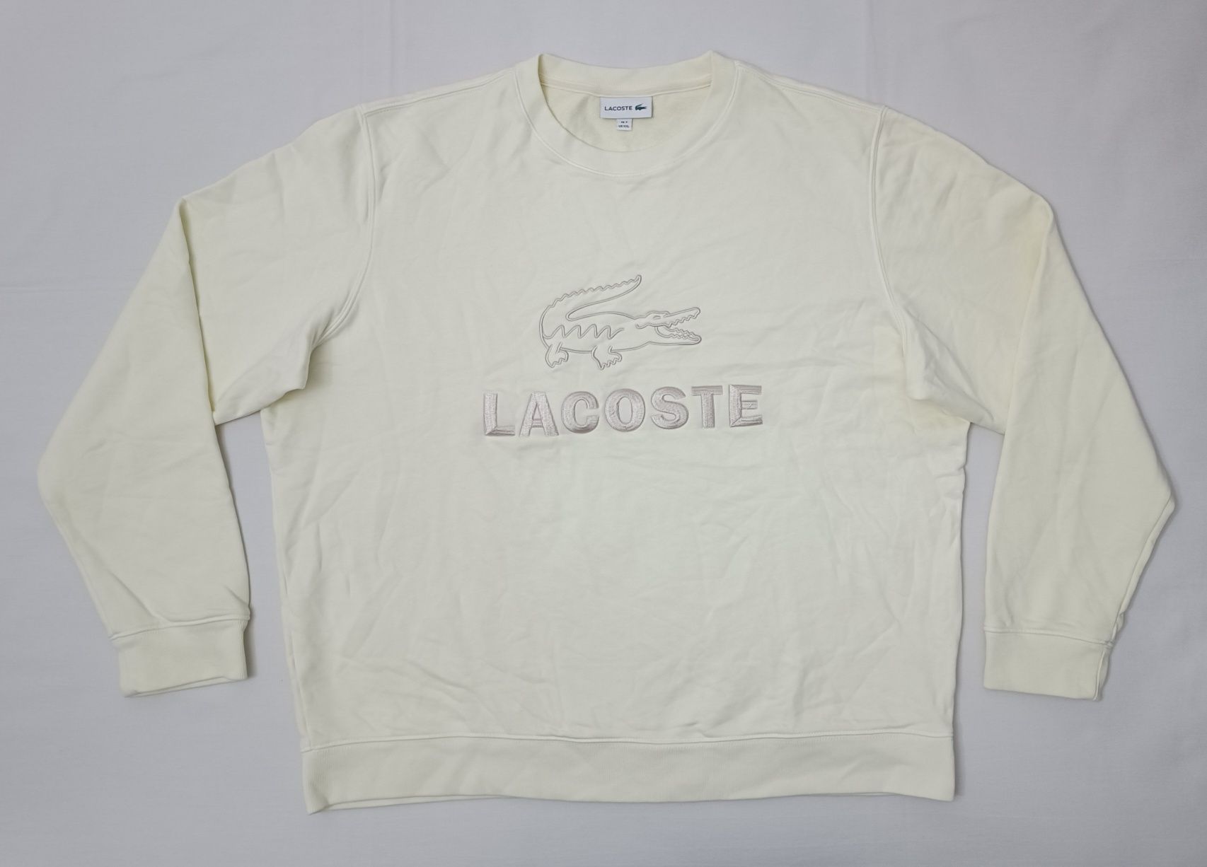 Lacoste Embroidered Sweatshirt оригинално горнище 2XL памучен суичър