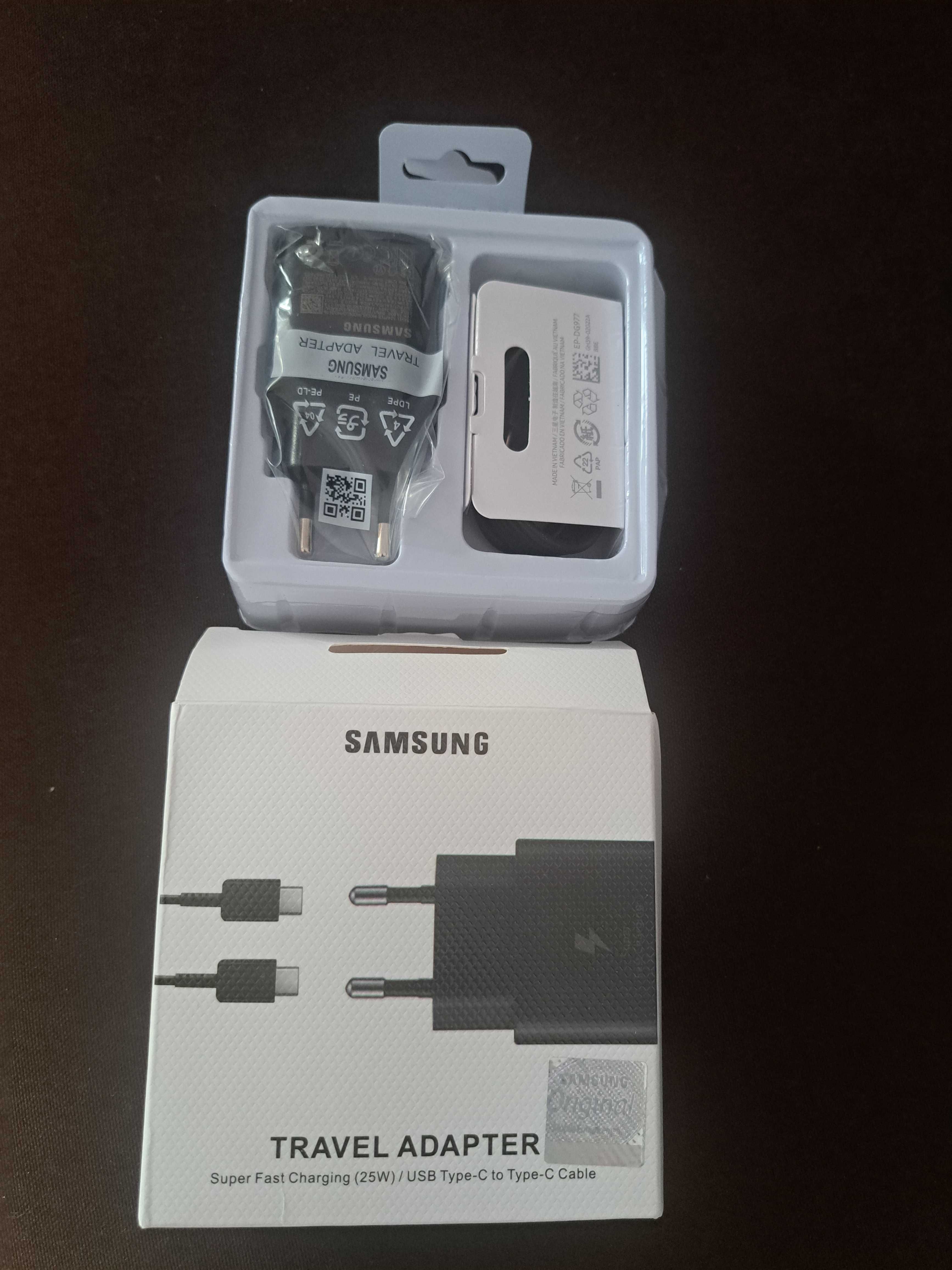 Оригинално зарядно за Samsung 25W - USB Type C плюс кабел