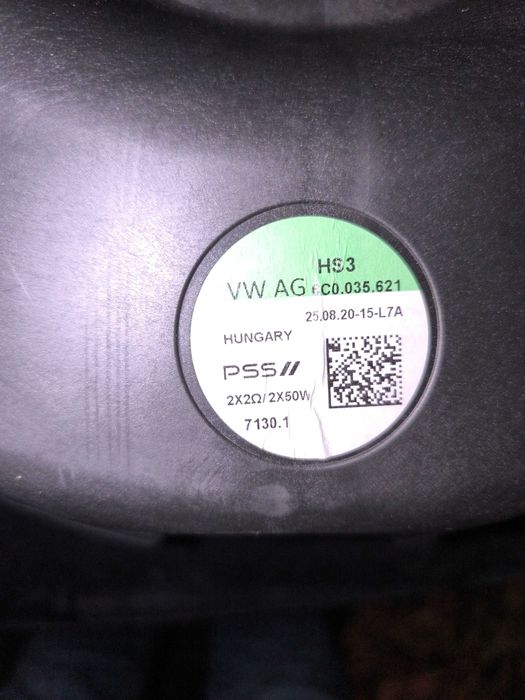 Subwoofer Volkswagen/Skoda/Seat/Cupra 6C0035621