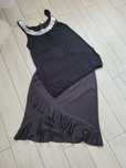 Fusta neagra +top marime M