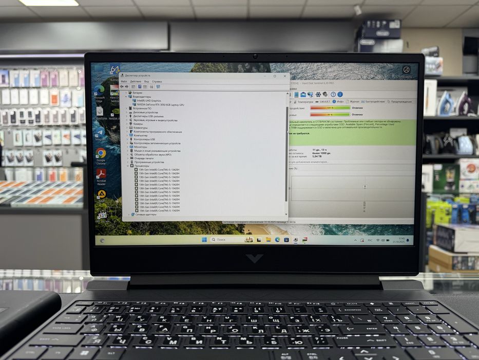 Hp Victus Gaming 2025 Rtx 3050-6GB Core-i5 13420H Ozu-8 Ssd-512 144Hz