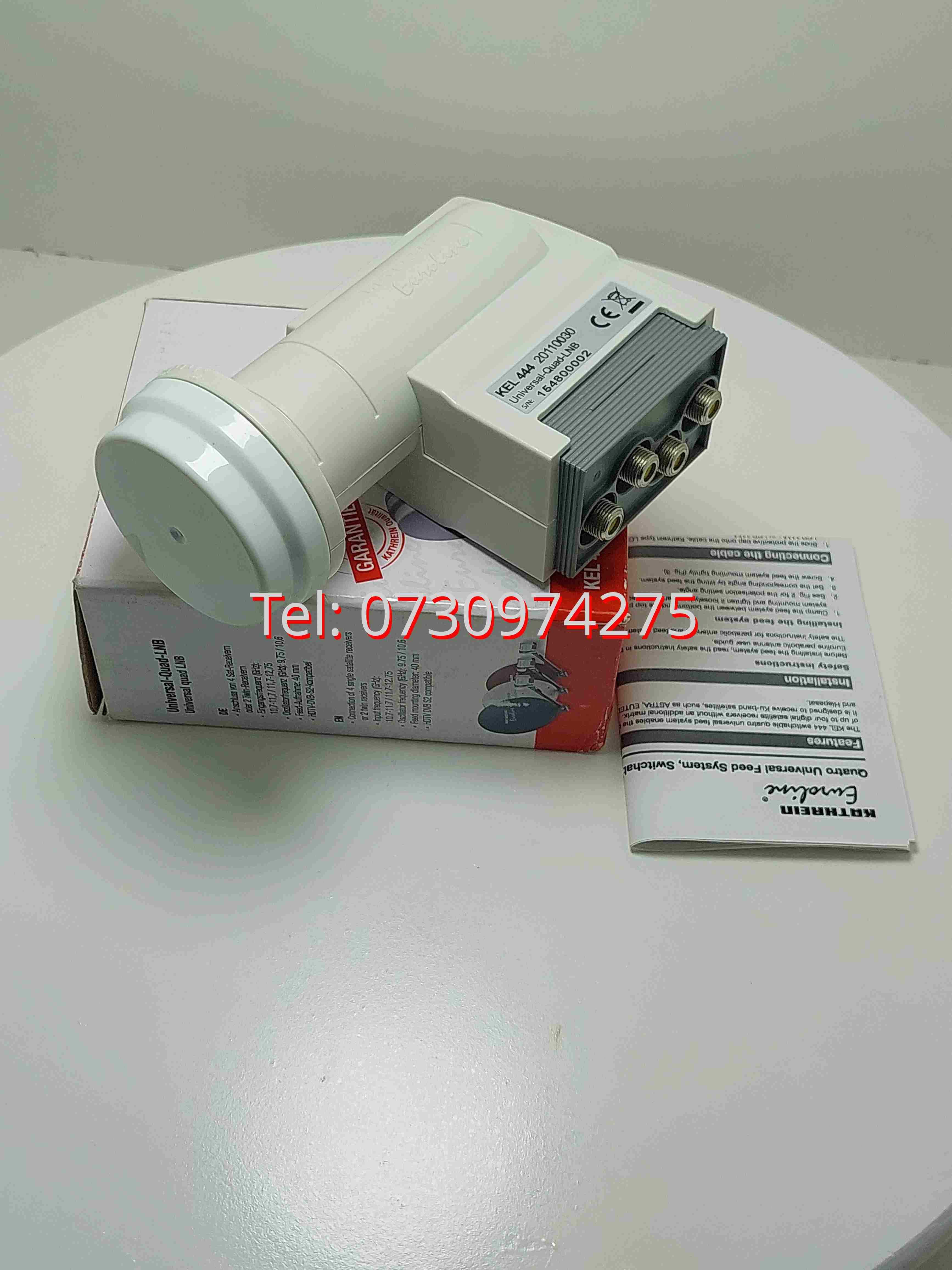 Lnb Cu 4 Iesiri Kathrein Quad Euroline 10701275ghz Model Kel 444