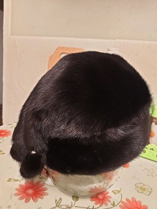 Норка шапка сатылады, канадский мех, 33000 тг.