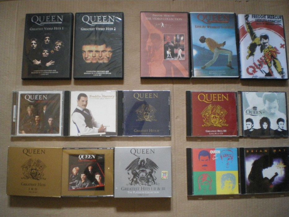 CD Pink Floyd Beatles Queen ACDC, Michael J George L Cohen Celine