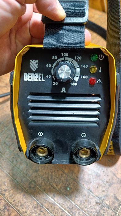 Инверторен електрожен DENZEL DS-180 compact (145 истински ампера)!