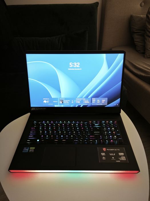 Laptop gaming MSI GE76 Raider