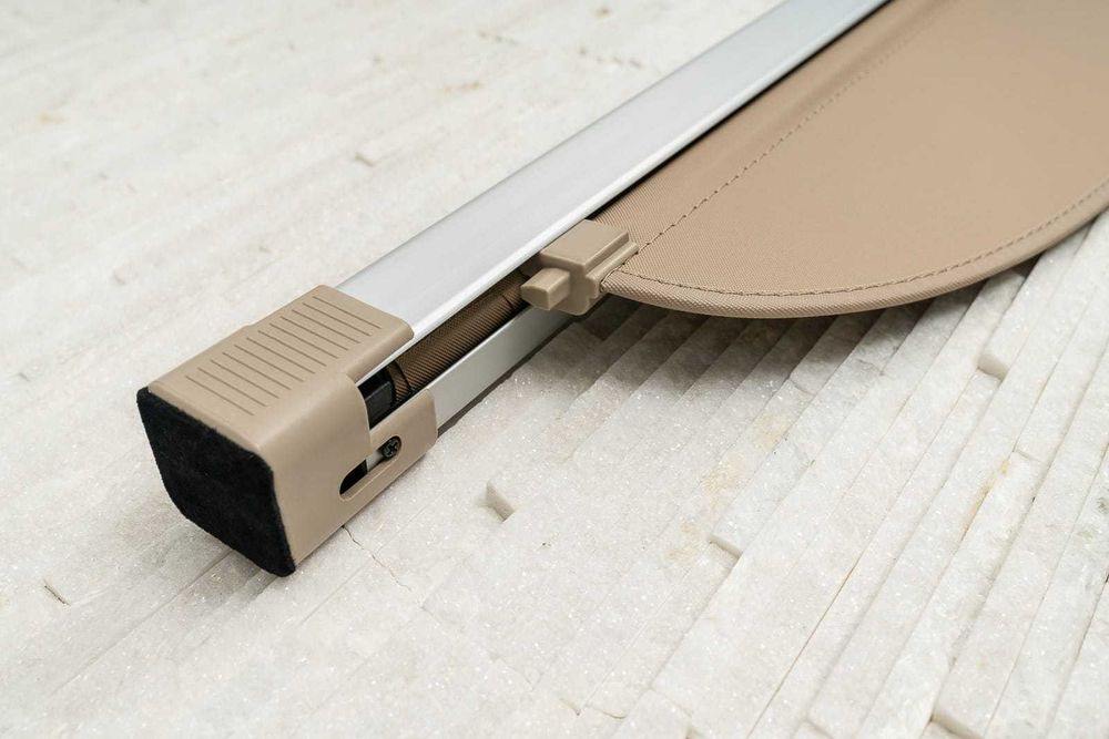 Щора за багажник Hyundai IX35 2010–2015, бежова, алуминий и текстил