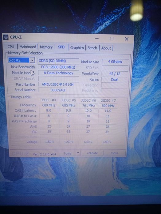 Лаптоп HP Pavilion G6 (i5-2430M, 6 GB DDR3, 1000GB HDD)