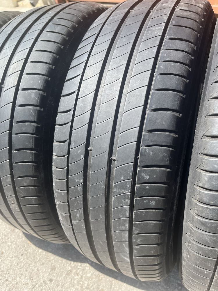 4 бр. летни гуми 215/55/17 Michelin DOT 1018 5-5,5 mm