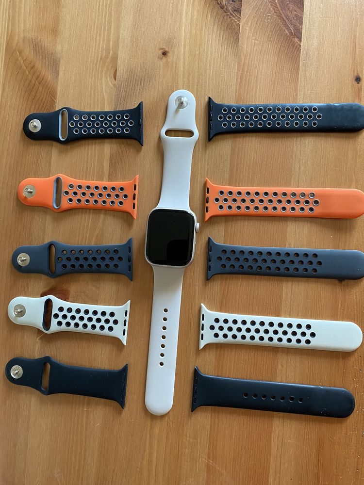 Apple Watch 7, Cellular, Starlight 45mm