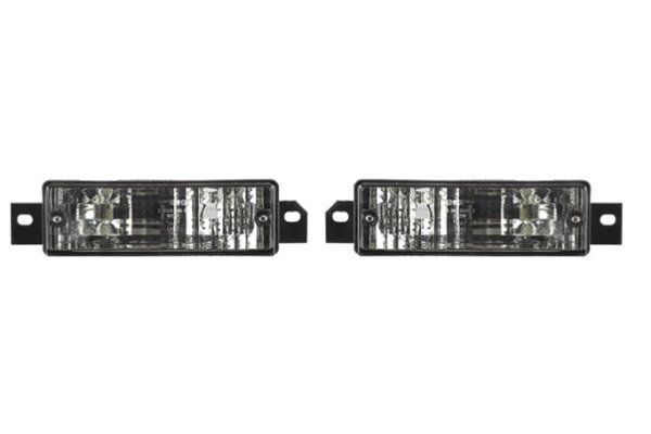 Set Lampa semnalizare fata Bmw Seria 3 (E30) 10.1987-1993 BestAutoVest partea dreapta+stanga 200519DE, tuning, fumuriu-cler in bara