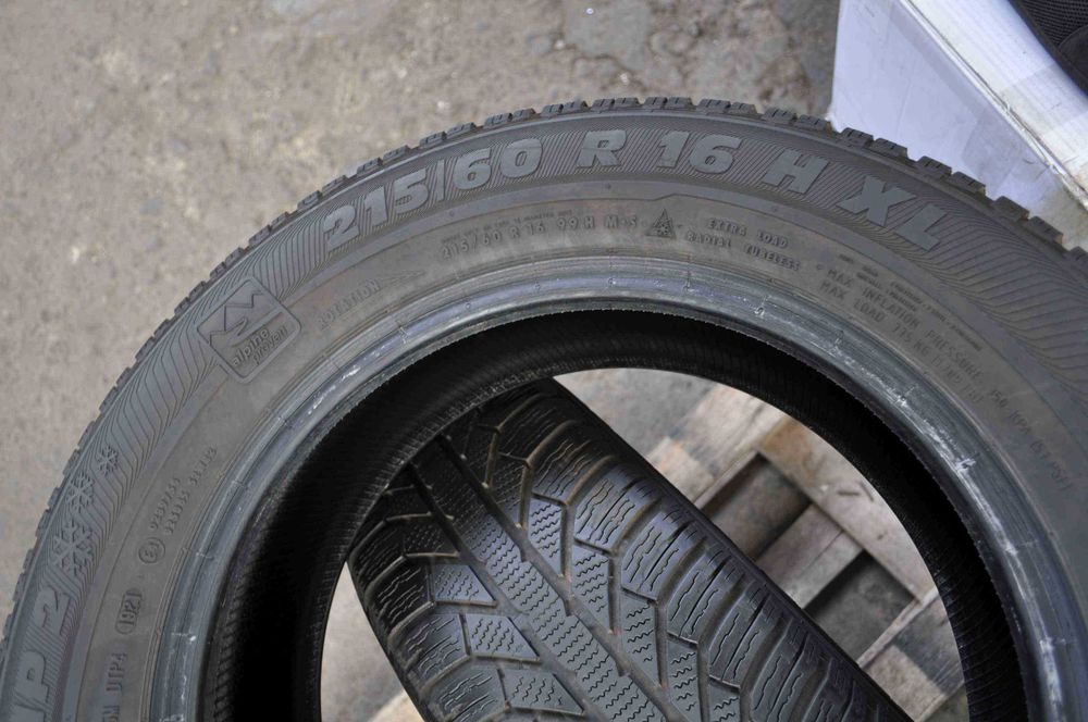 2 Anvelope Iarna 215/60 R16 SEMPERIT Master Grip 2