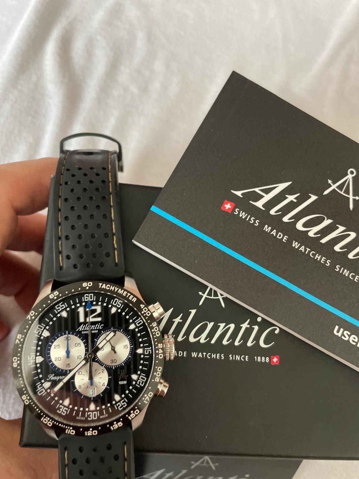 Atlantic Chronograph Sport,Limited Edition TOP Price Swiss Made