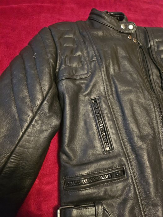 Мъжко кожено яке за мотор