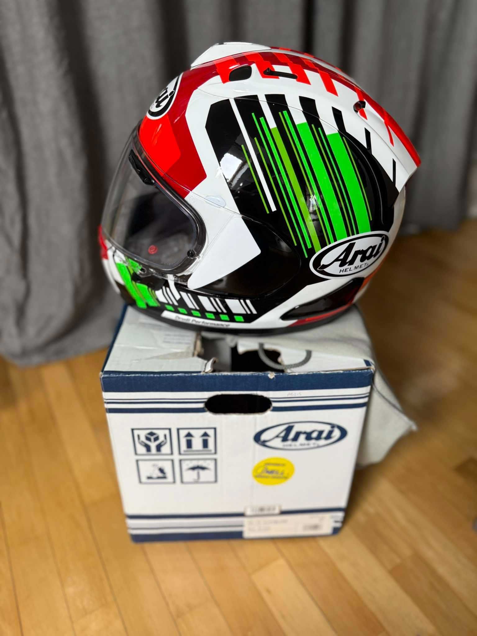 Arai RX-7V - JR Green - L