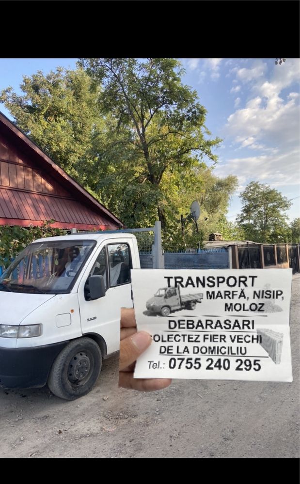 Transport marfa moloz
