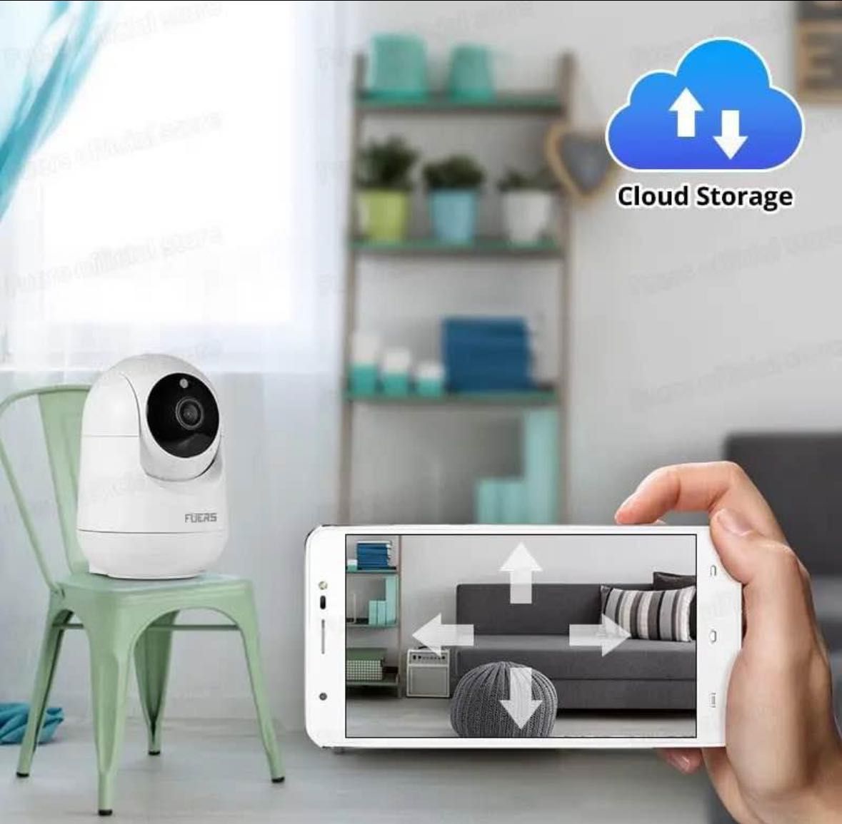 Camera supraveghere interior WI-FI inteligentă