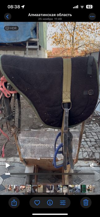 Седло спортивное