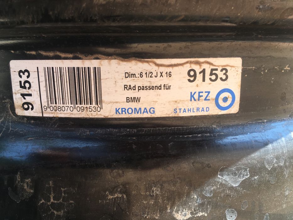 Vand jante originale bmw 5x120 r16