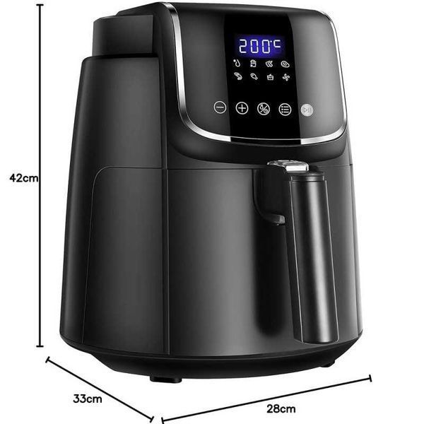 ПРОМО 2г Гаранция Нов Фритюрник с Горещ Въздух Еър Фраер Midea 3.5л