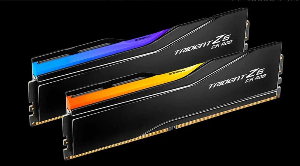 Memorii RAM G.SKILL Trident Z5 CK RGB DDR5-9000 CL42 48GB (2x24GB)