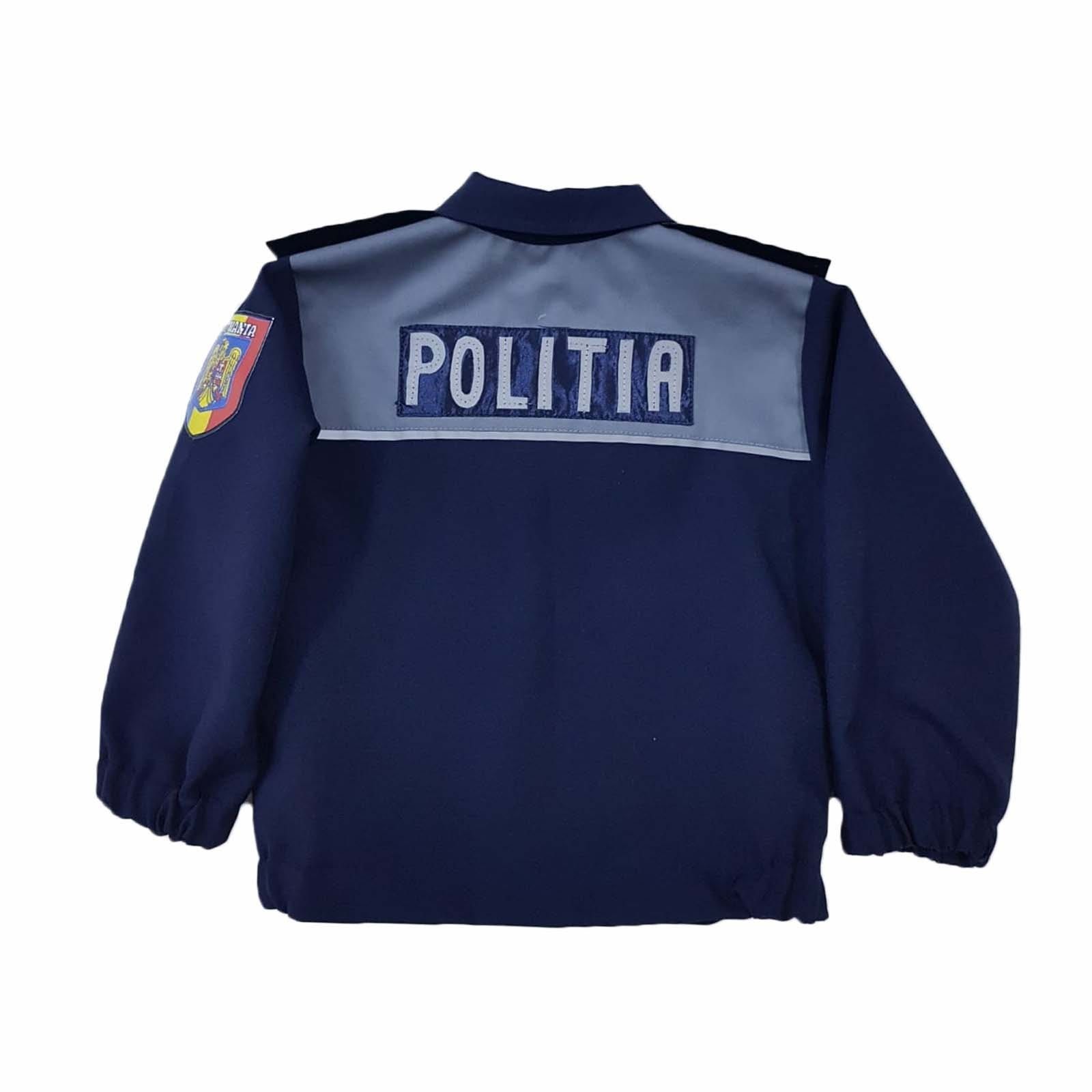 Set bluzon si costum politist standard - noi, masuri 2-8 ani