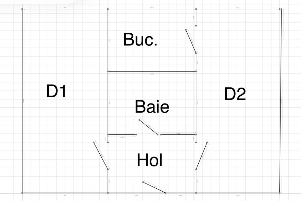 Apartament 2 camere Orly