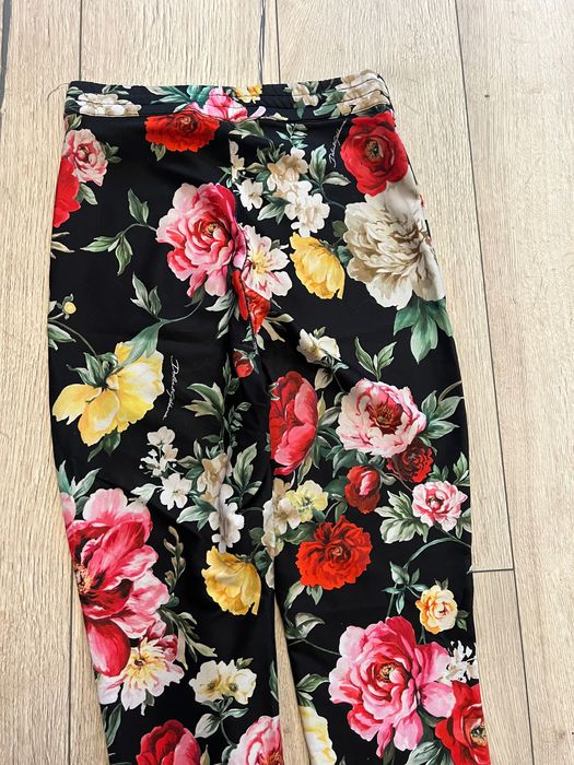 Неопренов клин на Dolce and Gabbana с флорални мотиви, плътен