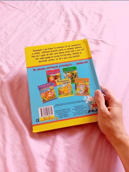 puișorul curios carte povesti bebe editura Crișan poveste animata