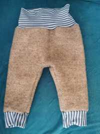Pantaloni lana dublati