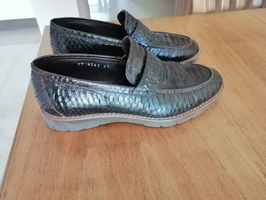 Обувки кожени обувки