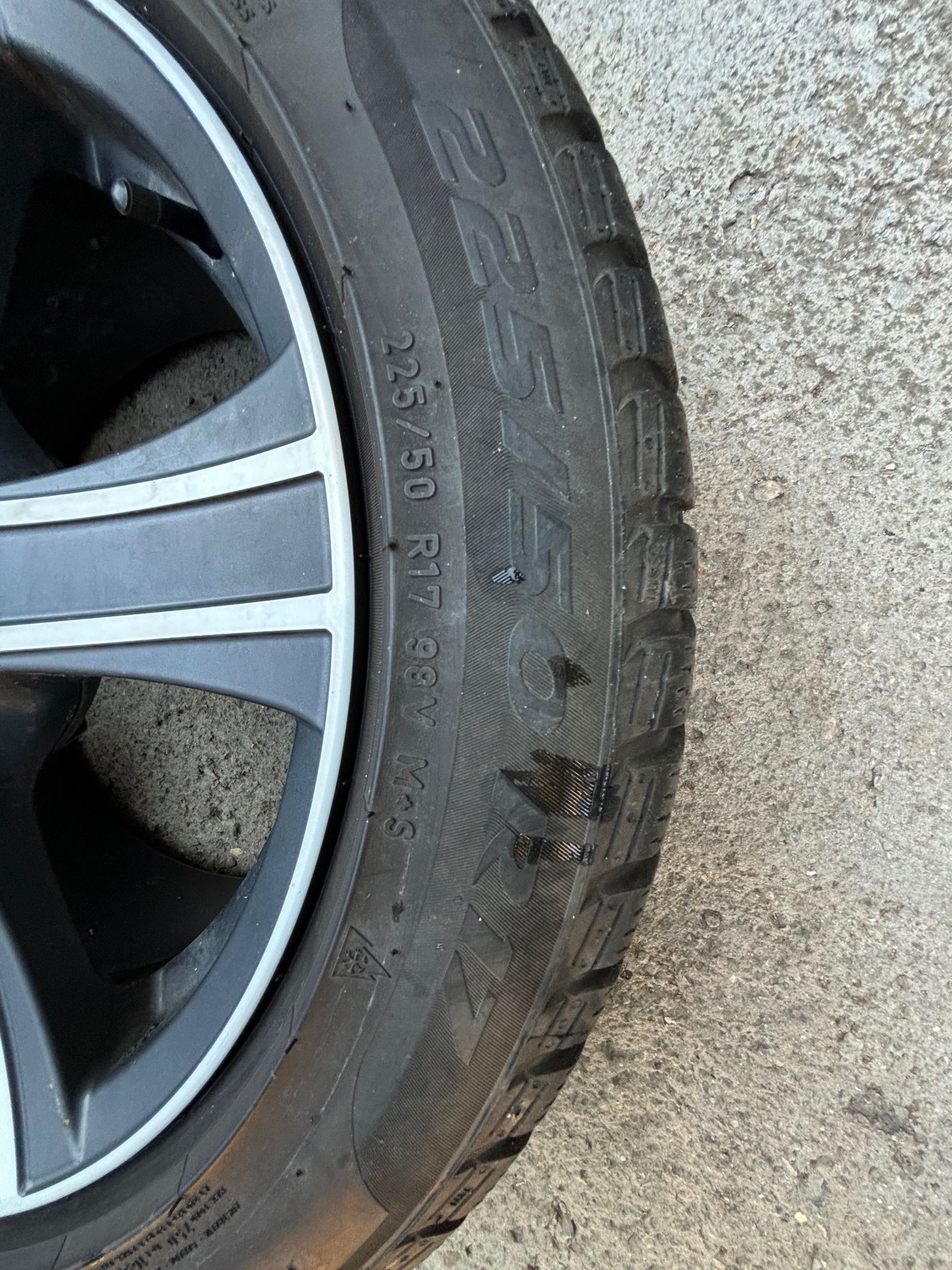 17 за БМВ със зимни гуми 17 bmw 225 50 17