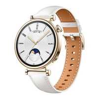Smartwatch HUAWEI Watch GT4 , White Leather Strap