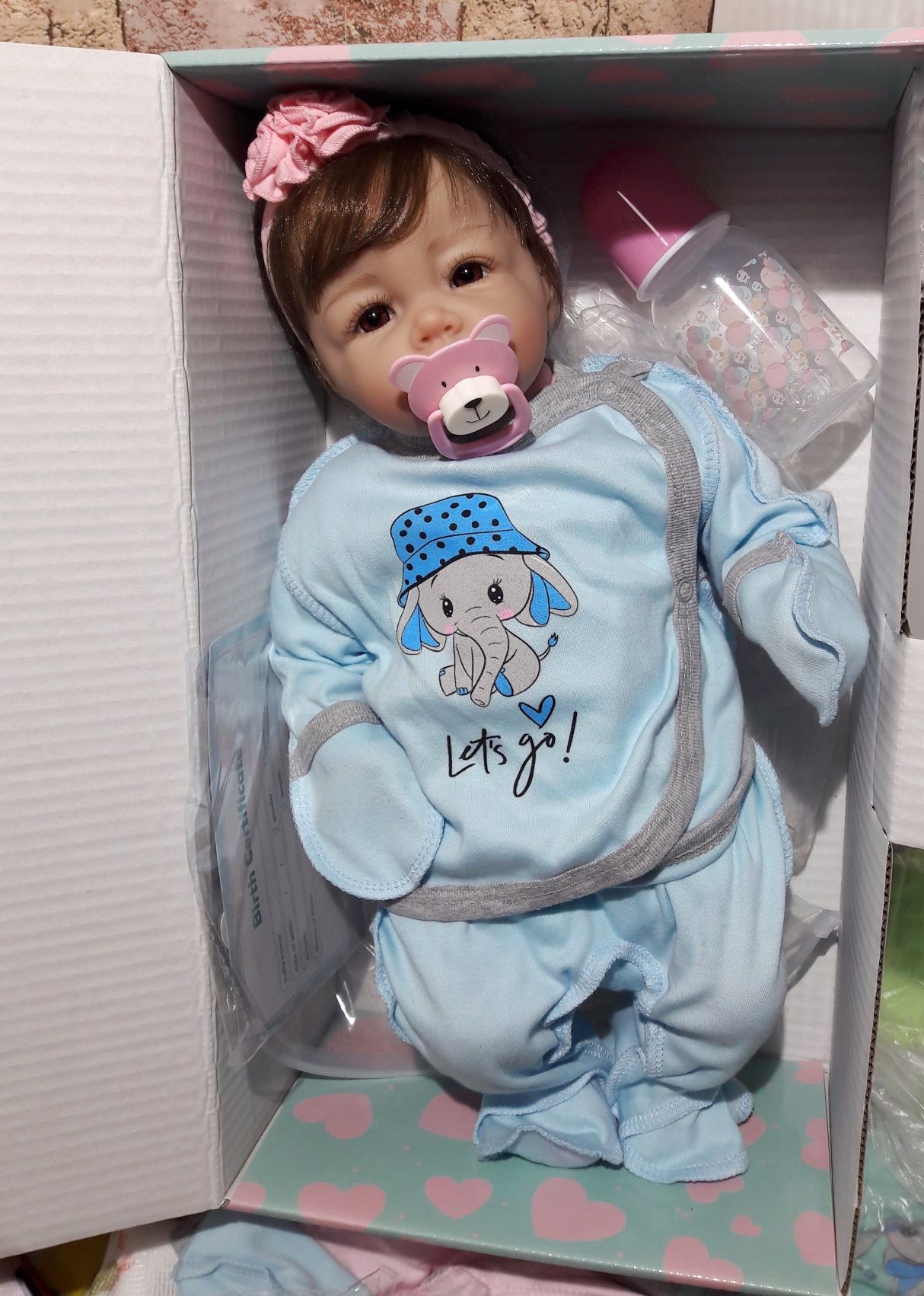 Кукла реборн новорождённая