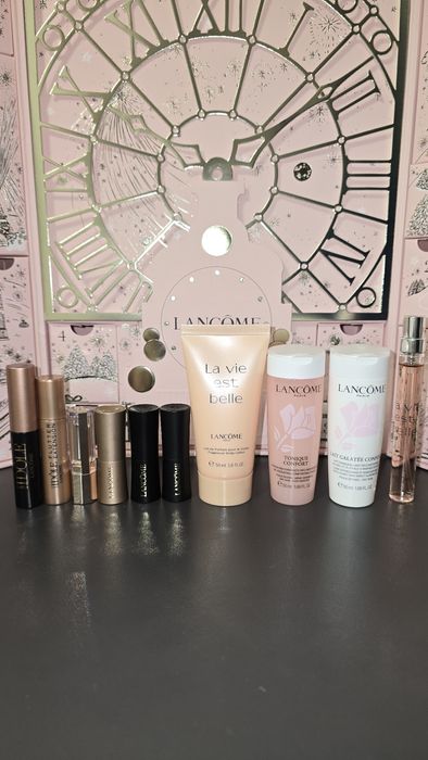 Lancome продукти от адвент календара за 2025.
