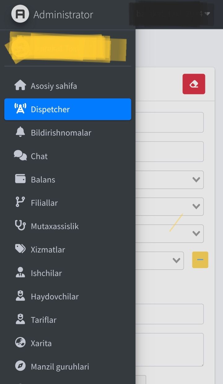 Taxi programma sotiladi!