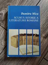 Scurtă istorie a literaturii române, Dumitru Micu