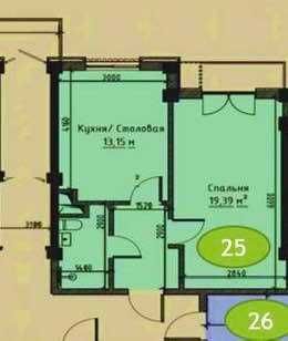 Жомий . Старт продаж  в элитной новостройке 1-2-3 комнатных .
