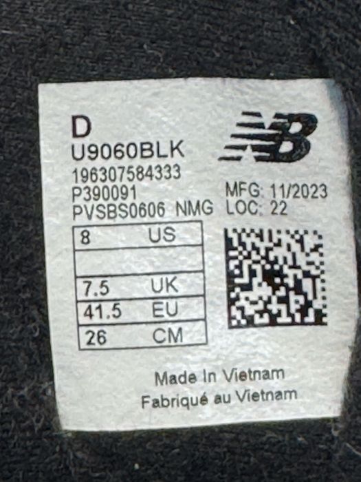 Маратонки NEW BALANCE 9060.Номер 41