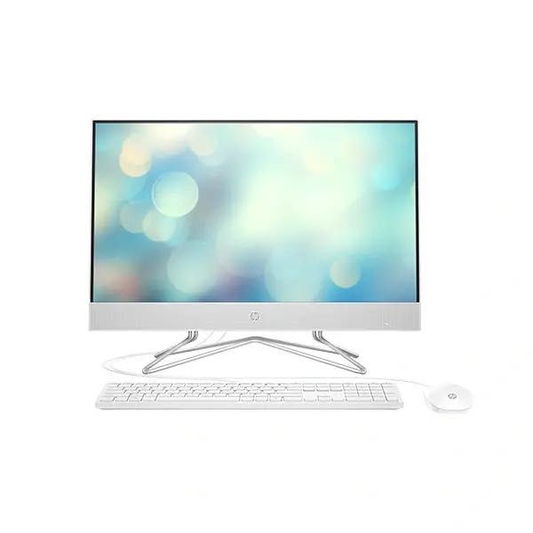 Белая сборка Моноблок HP AIO дисплей 24IPS/ I3 10-пок/ОЗУ 4gb/HDD 1tb