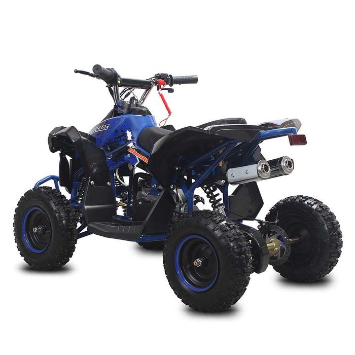 Atv copii 49cc Minigade 6" pornire electrica albastru