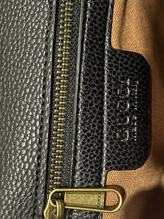 Кожена чанта Gucci