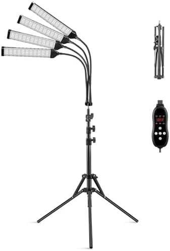 LED терапевтична лампа 3 режима таймер червена светлина 11 нива яркост