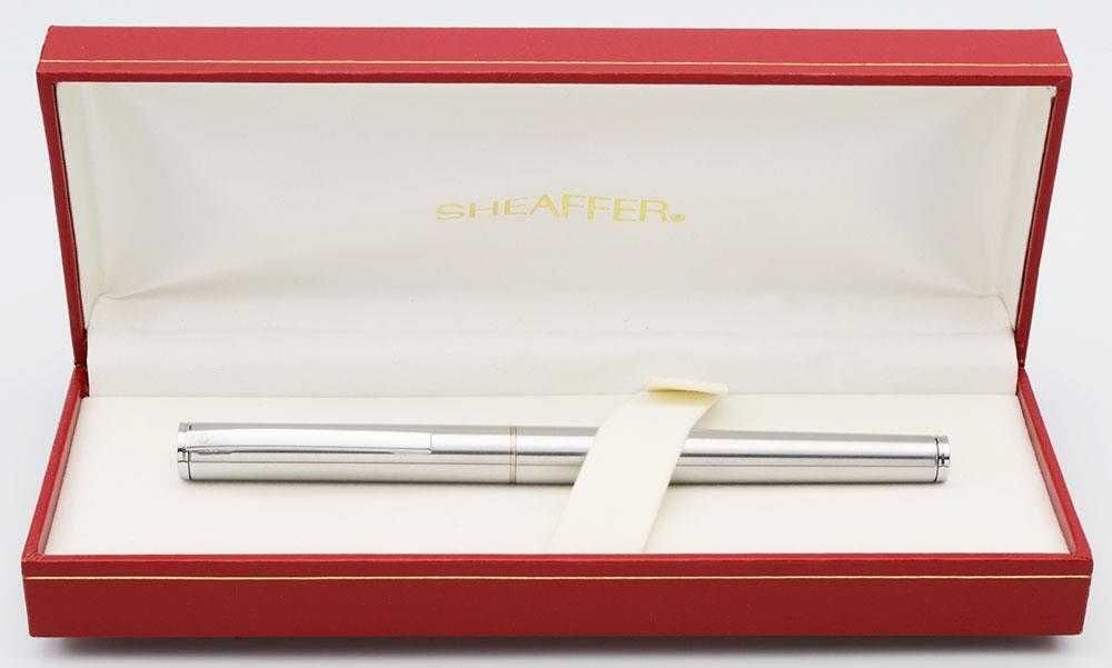 SHEAFFER Fashion 2 pix inox metal in cutie originala stare ca nou
